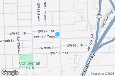 Map image of the property - 7900 SW 97th Ter