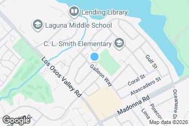 Map image of the property - 1314 Galleon Way