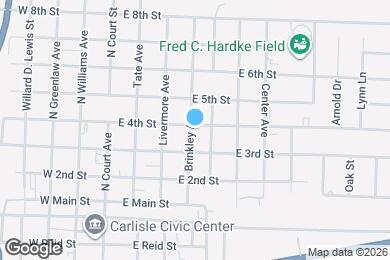 Map image of the property - 320 Brinkley Ave