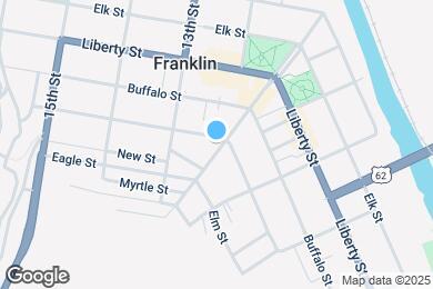 Map image of the property - 1201 Chestnut St