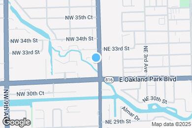 Map image of the property - 3225 N Andrews Ave