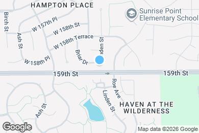 Map image of the property - 15861 Linden St