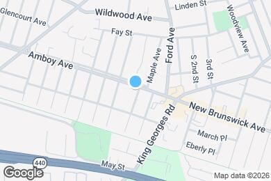 Map image of the property - 653 Amboy Ave
