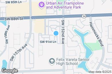 Map image of the property - 9123 SW 152nd Path