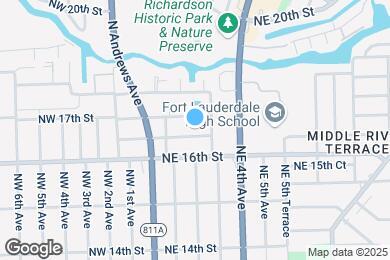 Map image of the property - 201 NE 16th Ct
