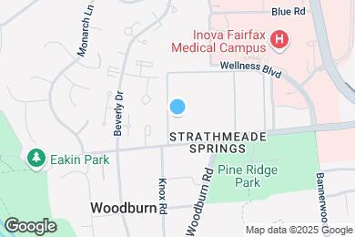 Map image of the property - 3332 Woodburn Village Dr