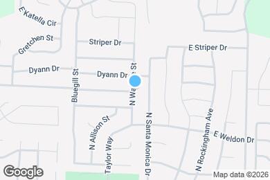 Map image of the property - 877 E Scott Wayne Dr