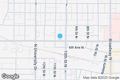 Map image of the property - 1019 7th Ave N