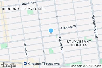 Map image of the property - 405 Halsey St