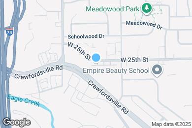 Map image of the property - 6107 W 25th St