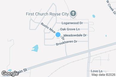 Map image of the property - 211 Brookhaven Cir