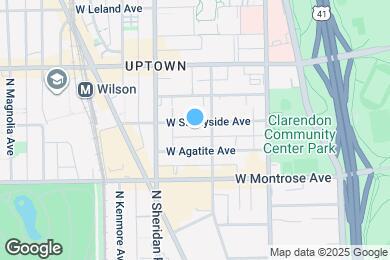 Map image of the property - 913 W Sunnyside Ave