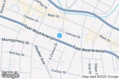 Map image of the property - 25 S Clinton St