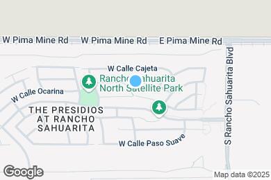 Map image of the property - 356 W Calle Gota