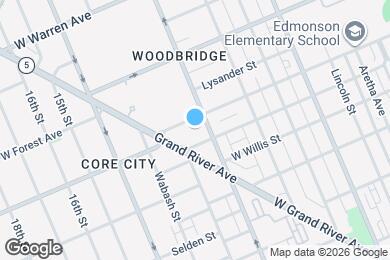 Map image of the property - Canfield Apartments