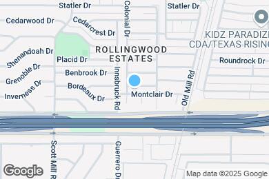 Map image of the property - 2207 Montclair Dr