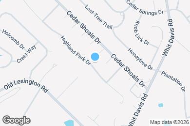 Map image of the property - 250 Highland Park Dr