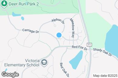 Map image of the property - 1627 Fox Hunt Way