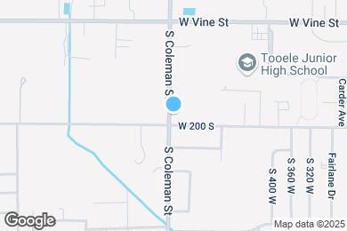 Map image of the property - 171 S Coleman St