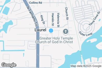 Map image of the property - 17043 Coral Dr