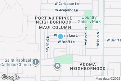 Map image of the property - 5316 W Banff Ln.