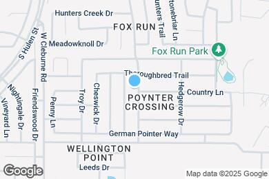 Map image of the property - 9020 Garden Springs Dr