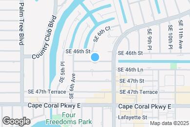 Map image of the property - 704 SE 46th Ter