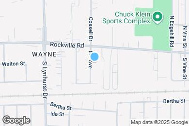 Map image of the property - 25 Iris Ave