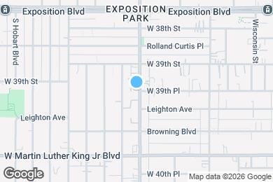 Map image of the property - 3925 Normandie Ave