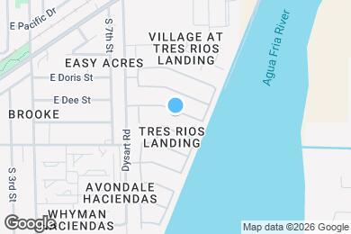 Map image of the property - 953 E Dee St