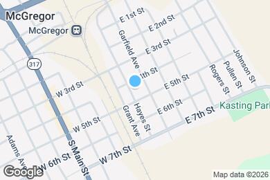 Map image of the property - 406 Hayes St