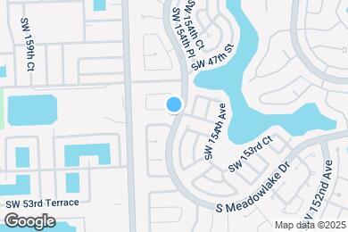 Map image of the property - 15542 SW 48th St
