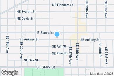 Map image of the property - 2507 SE Ankeny St