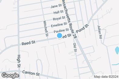 Map image of the property - Reed Street Apartments