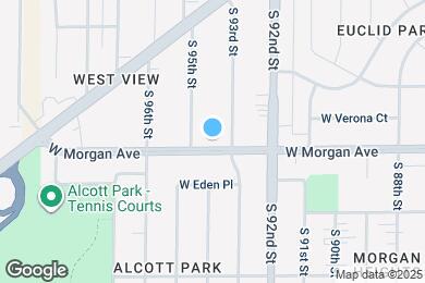 Map image of the property - 9328 W Morgan Ave