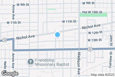 Map image of the property - 1224 W 13th St