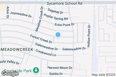 Map image of the property - 2545 Clovermeadow Dr