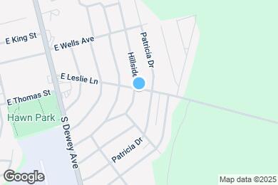 Map image of the property - 801 Hillside Dr
