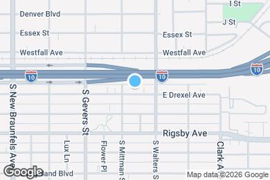 Map image of the property - 1019 E Drexel Ave