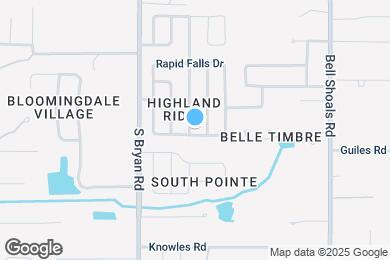 Map image of the property - 2825 Mnr Hl Dr