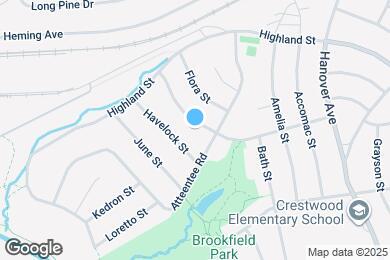 Map image of the property - 7421 Grace St