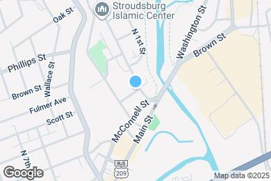 Map image of the property - 21 N 2nd St