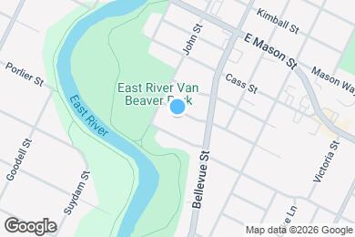 Map image of the property - 1586 Edison St