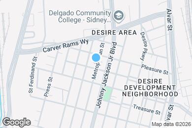 Map image of the property - 3308 Metropolitan St