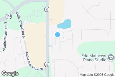 Map image of the property - 1408 Aramore Dr SE