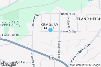 Map image of the property - 355 Kemolay Rd SW