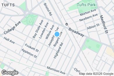 Map image of the property - 92 Rogers Ave