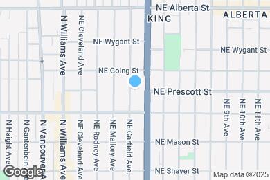 Map image of the property - 4500 NE Garfield Ave.