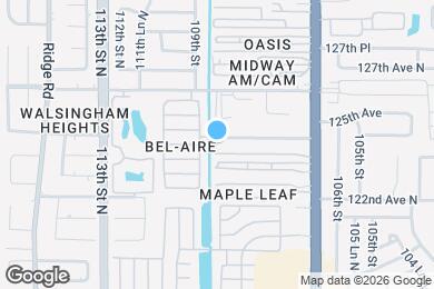 Map image of the property - 10992 124th Ave N