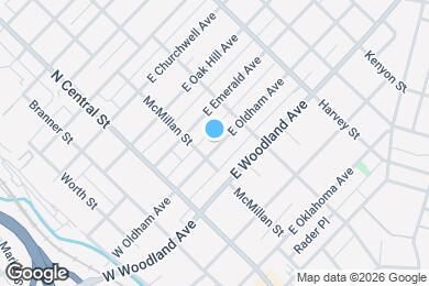 Map image of the property - 215 E Oldham Ave